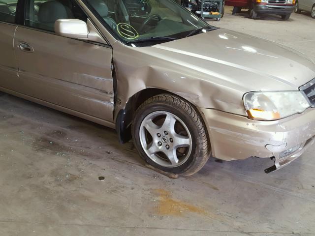 19UUA56612A045910 - 2002 ACURA 3.2TL GOLD photo 9