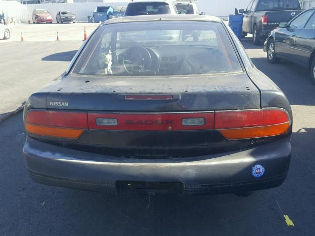 JN1HS36P5LW117807 - 1990 NISSAN 240SX SE BLACK photo 9