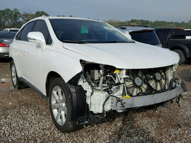 2T2ZK1BA7BC047513 - 2011 LEXUS RX 350 WHITE photo 1