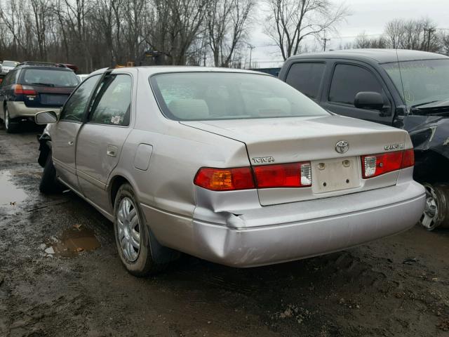 4T1BG22K11U029270 - 2001 TOYOTA CAMRY CE BEIGE photo 3