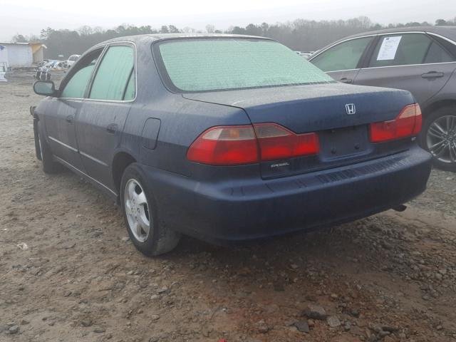 1HGCG5657XA088883 - 1999 HONDA ACCORD EX BLUE photo 3