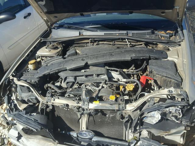 4S4BP60C687348515 - 2008 SUBARU OUTBACK GOLD photo 7