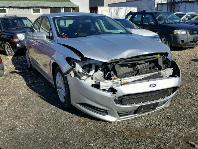 1FA6P0H73E5399834 - 2014 FORD FUSION SE SILVER photo 1