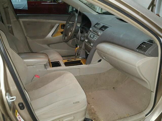 JTNBE46K473037504 - 2007 TOYOTA CAMRY NEW GOLD photo 5