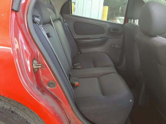 1B3ES56C23D102624 - 2003 DODGE NEON SXT RED photo 6