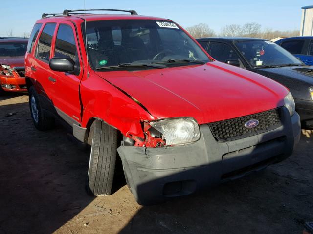 1FMUU01B61KE86904 - 2001 FORD ESCAPE XLS RED photo 1