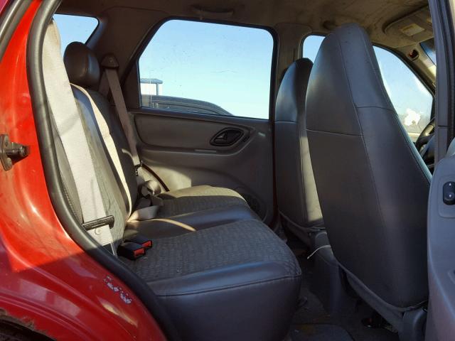 1FMUU01B61KE86904 - 2001 FORD ESCAPE XLS RED photo 6