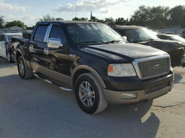 1FTPW12535FA30772 - 2005 FORD F150 BLACK photo 1