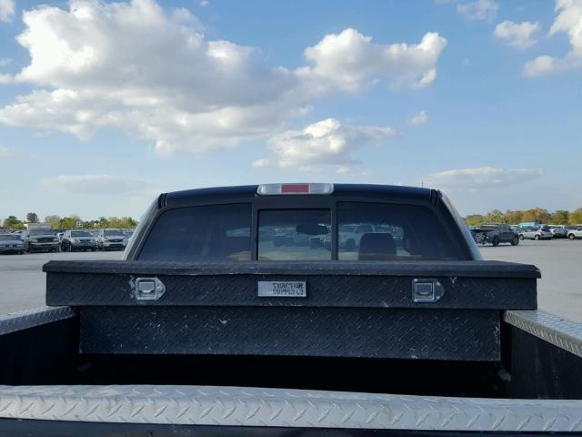 1FTPW12535FA30772 - 2005 FORD F150 BLACK photo 9