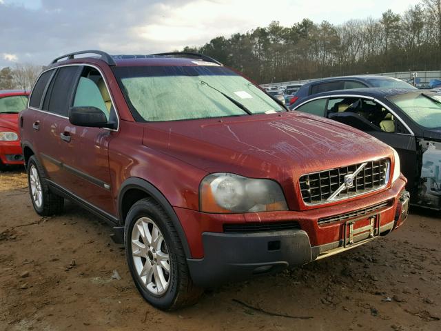 YV1CM91H941045622 - 2004 VOLVO XC90 T6 RED photo 1