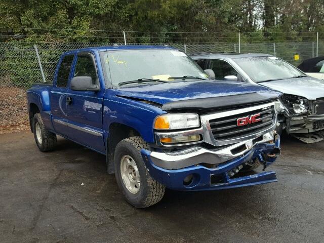 1GTEK19T54Z232291 - 2004 GMC NEW SIERRA BLUE photo 1