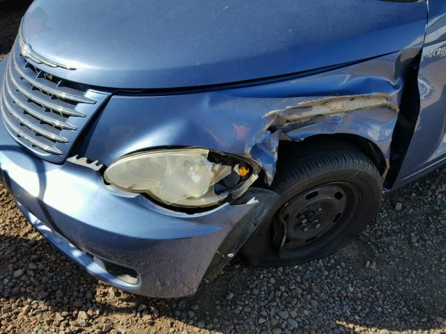 3A4FY48B36T241363 - 2006 CHRYSLER PT CRUISER BLUE photo 9