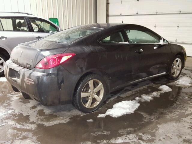 1G2ZH17N584228933 - 2008 PONTIAC G6 GT BLACK photo 4