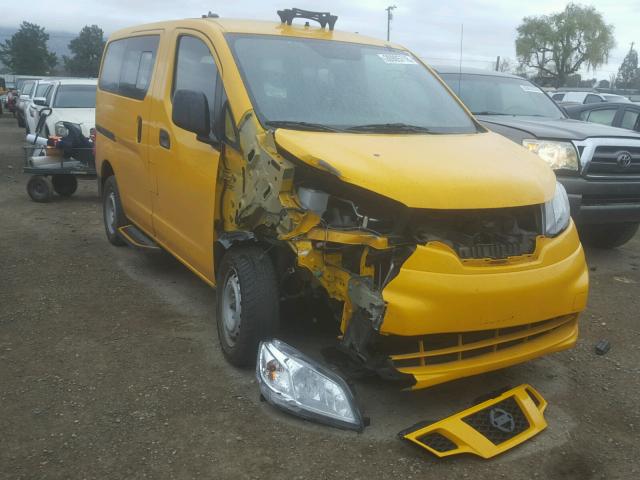 3N8CM0JT0GK697302 - 2016 NISSAN NV200 TAXI YELLOW photo 1