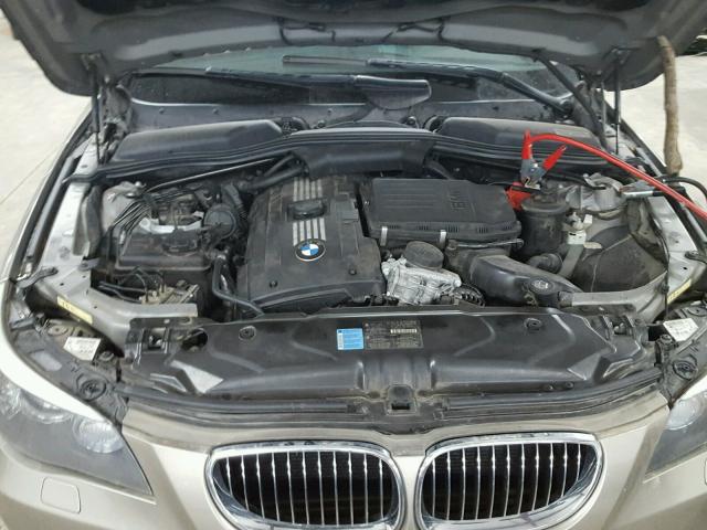 WBANW13538CZ85242 - 2008 BMW 535 I GOLD photo 7