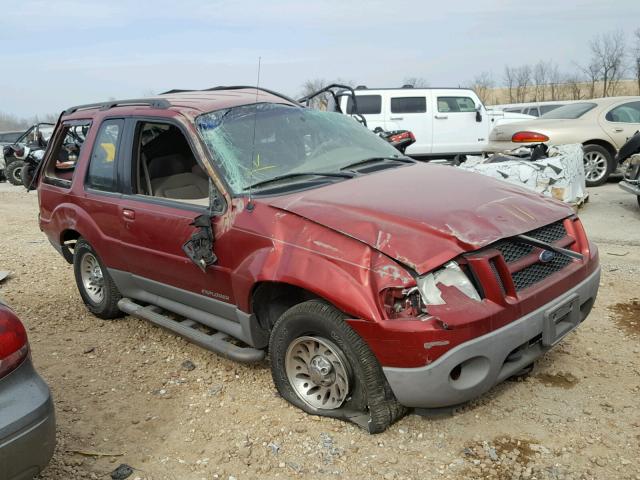 1FMYU60E11UC18797 - 2001 FORD EXPLORER S RED photo 1