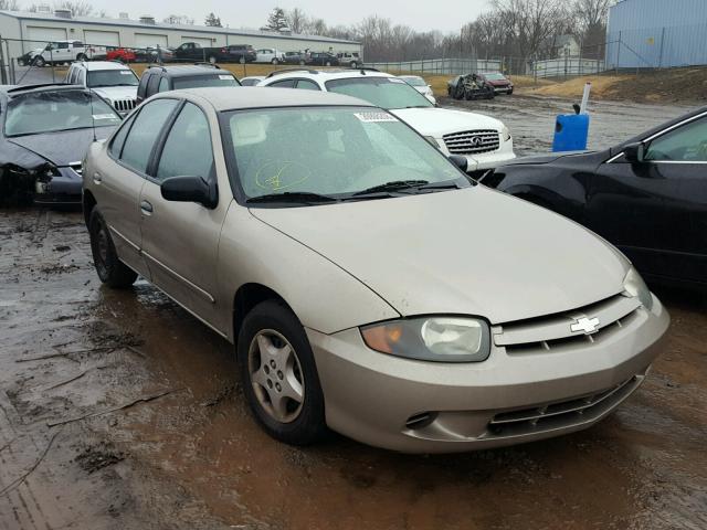 1G1JC52F847139440 - 2004 CHEVROLET CAVALIER BEIGE photo 1