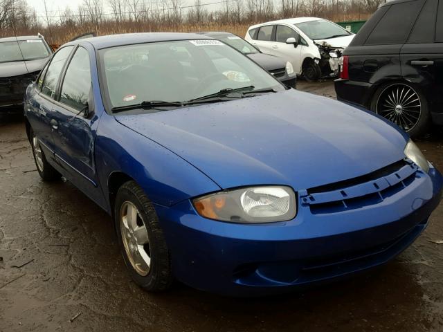 1G1JF52F947322725 - 2004 CHEVROLET CAVALIER L BLUE photo 1