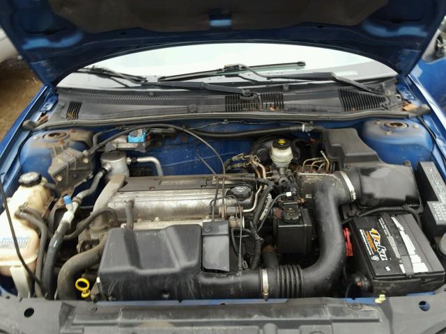 1G1JF52F947322725 - 2004 CHEVROLET CAVALIER L BLUE photo 7