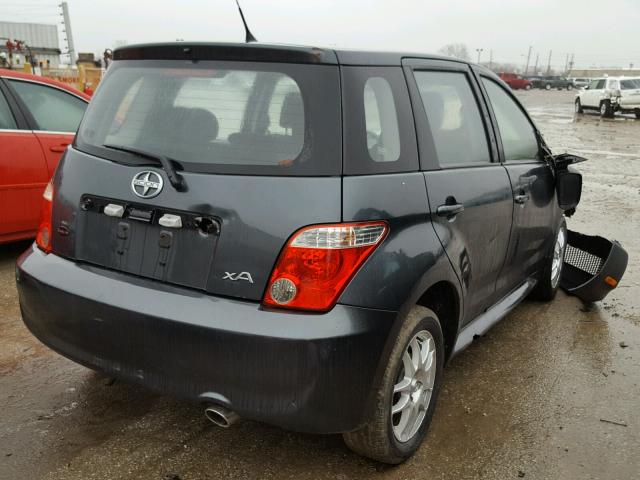 JTKKT624160160022 - 2006 TOYOTA SCION XA GRAY photo 4