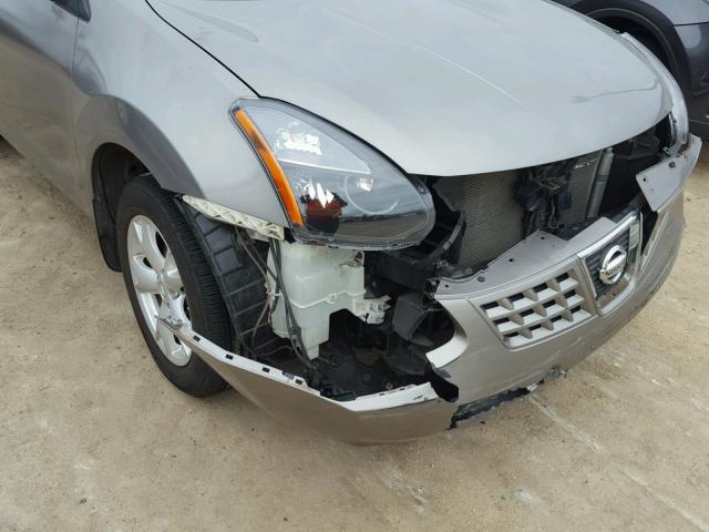 JN8AS58V69W433736 - 2009 NISSAN ROGUE S GRAY photo 9