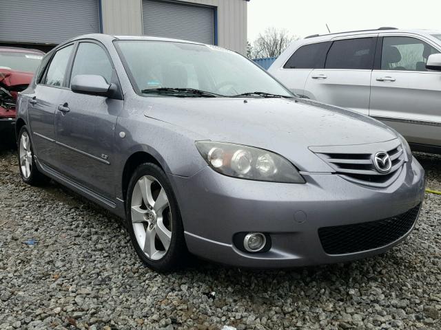 JM1BK143951278202 - 2005 MAZDA 3 HATCHBAC GRAY photo 1