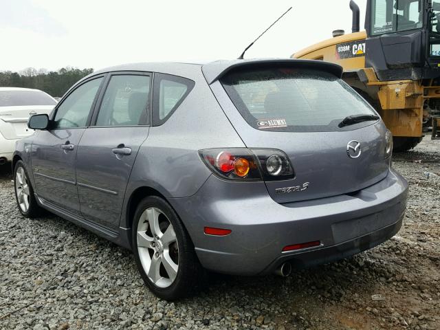 JM1BK143951278202 - 2005 MAZDA 3 HATCHBAC GRAY photo 3