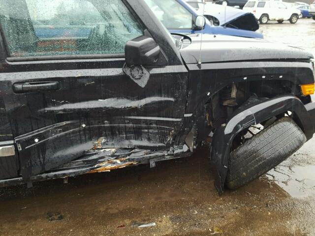 1J8HG58208C245076 - 2008 JEEP COMMANDER BLACK photo 9