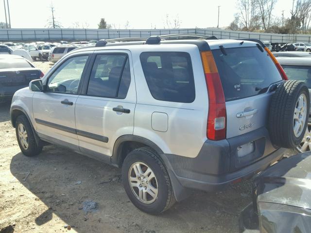 JHLRD78822C040499 - 2002 HONDA CR-V EX SILVER photo 3