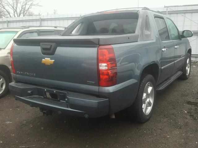 3GNTKGE33BG287892 - 2011 CHEVROLET AVALANCHE BLUE photo 4