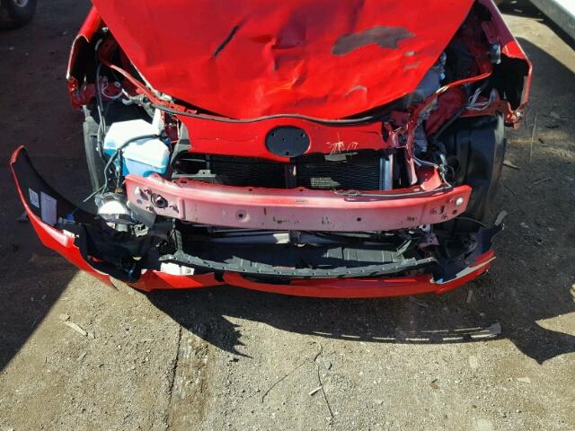 JTDKDTB35C1523728 - 2012 TOYOTA PRIUS C RED photo 7