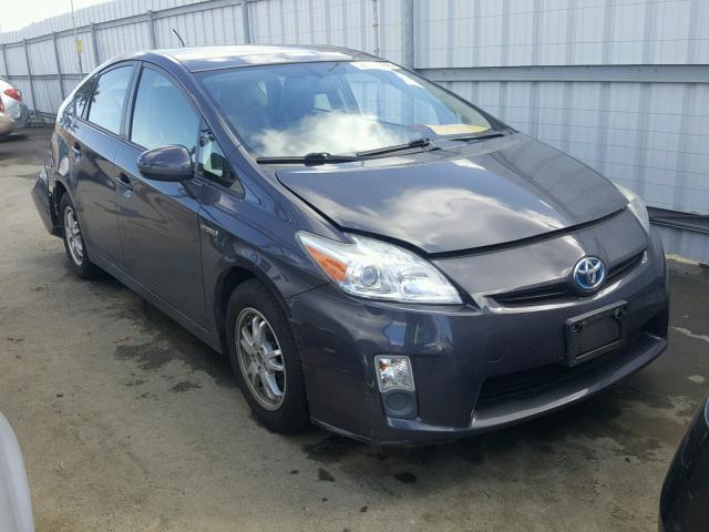 JTDKN3DU1A1275199 - 2010 TOYOTA PRIUS CHARCOAL photo 1