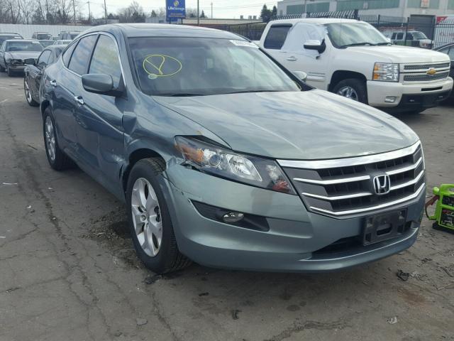 5J6TF2H5XAL001321 - 2010 HONDA ACCORD CRO GREEN photo 1