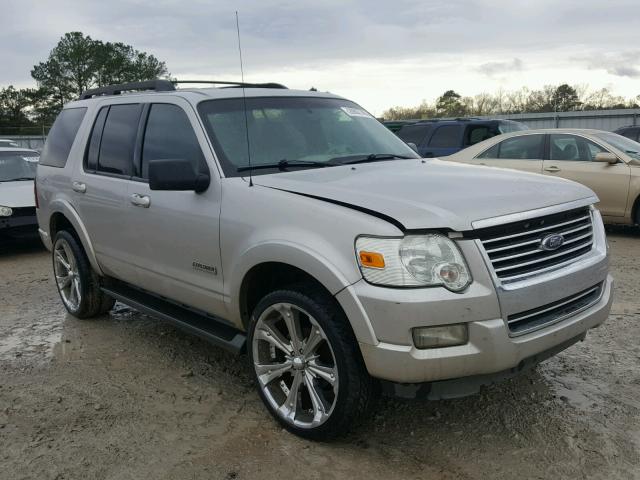 1FMEU63E07UA58189 - 2007 FORD EXPLORER X SILVER photo 1