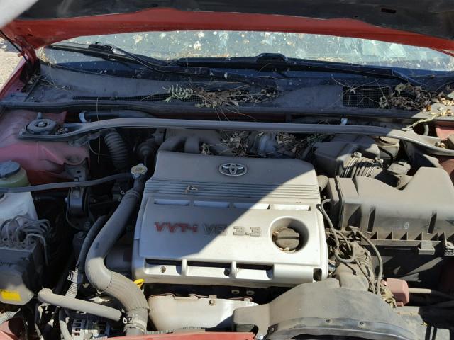 4T1CA30PX6U101214 - 2006 TOYOTA CAMRY SOLA RED photo 7