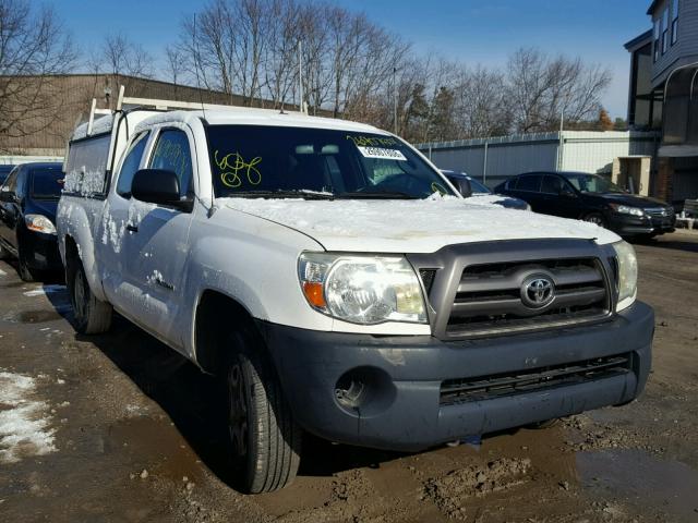 5TETX22N99Z619285 - 2009 TOYOTA TACOMA ACC WHITE photo 1