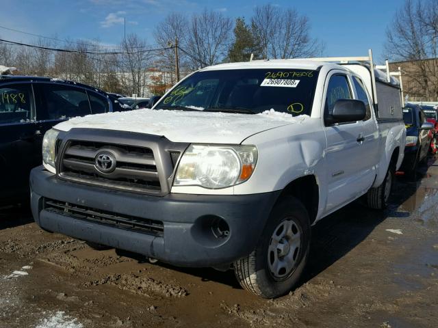 5TETX22N99Z619285 - 2009 TOYOTA TACOMA ACC WHITE photo 2