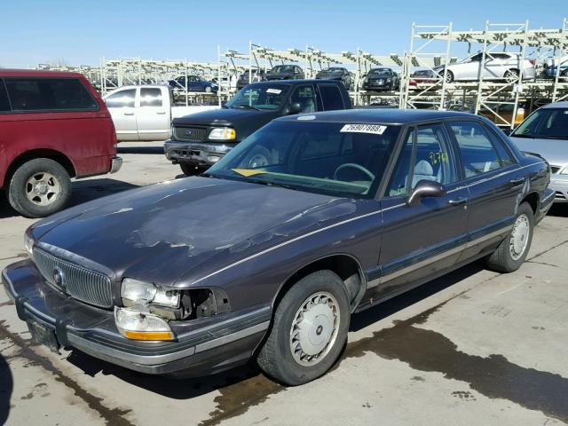 1G4HR52L0SH554507 - 1995 BUICK LESABRE LI GRAY photo 2