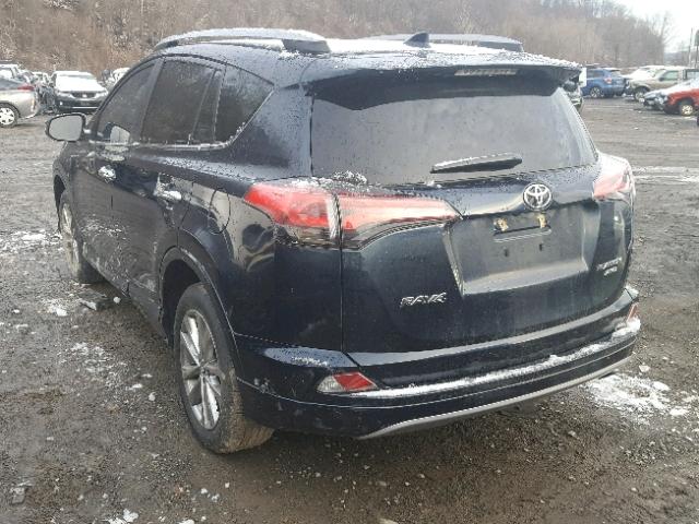 2T3DFREV0HW647935 - 2017 TOYOTA RAV4 LIMIT 蓝色 照片 3