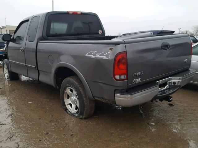 2FTRX18L43CA81749 - 2003 FORD F150 GRAY photo 3