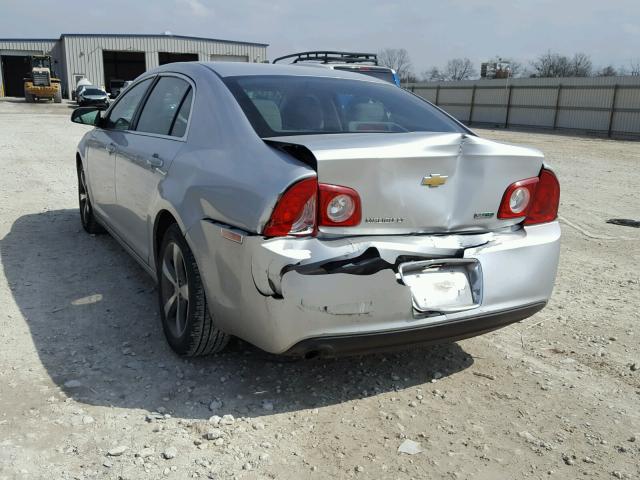 1G1ZC5EU7BF171067 - 2011 CHEVROLET MALIBU 1LT 银色 照片 3