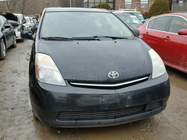 JTDKB20U287779440 - 2008 TOYOTA PRIUS BLACK photo 9