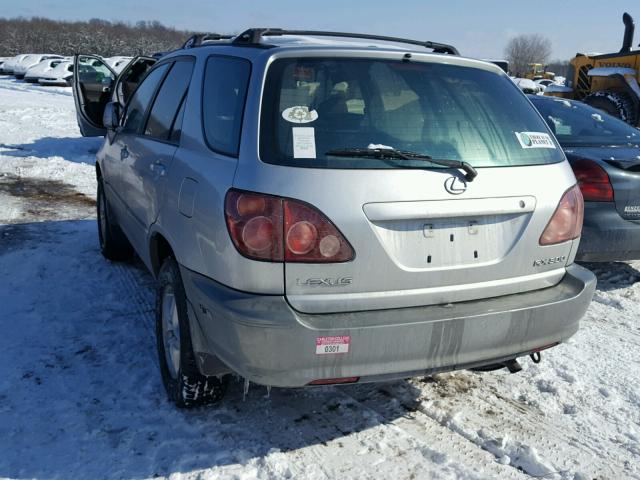 JT6GF10U6Y0051088 - 2000 LEXUS RX 300 SILVER photo 3