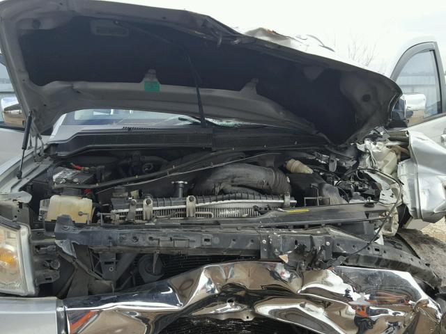 1N6BA07D49N307859 - 2009 NISSAN TITAN XE SILVER photo 7