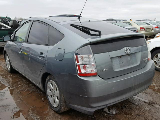 JTDKB20U153118064 - 2005 TOYOTA PRIUS GRAY photo 3