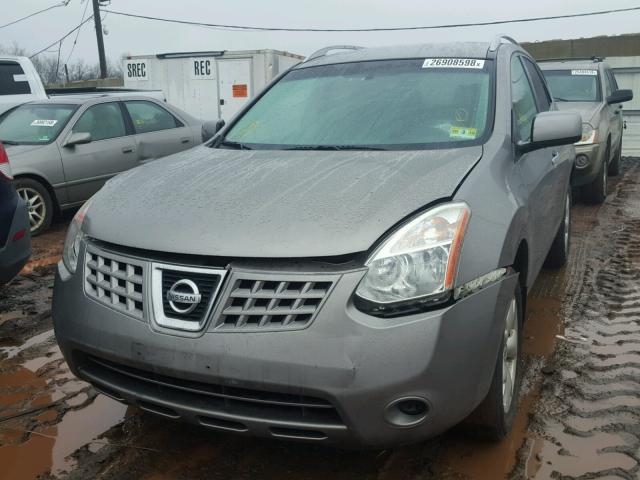 JN8AS5MV3AW103594 - 2010 NISSAN ROGUE S SILVER photo 2