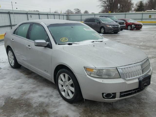 3LNHM28T17R609072 - 2007 LINCOLN MKZ SILVER photo 1