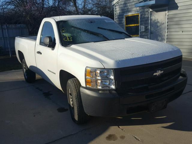 1GCPCPEAXAZ275825 - 2010 CHEVROLET SILVERADO WHITE photo 1