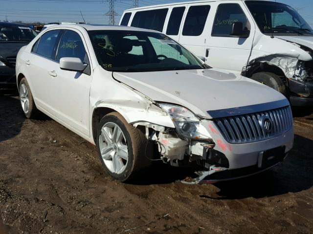 3MEHM0HA4BR601305 - 2011 MERCURY MILAN WHITE photo 1