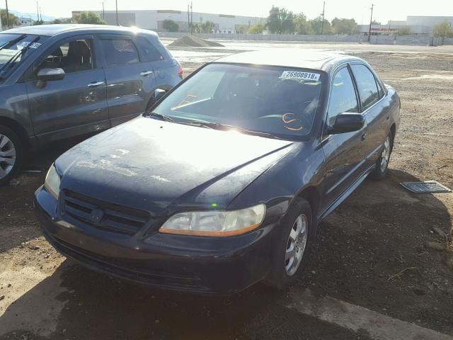 1HGCG65832A014385 - 2002 HONDA ACCORD EX BLACK photo 2